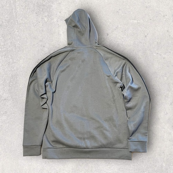 Adidas Hoodie Sweatshirt Gray - Picture 5 of 10